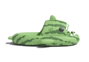 Green Watermelon Shark Slides 3 800x800
